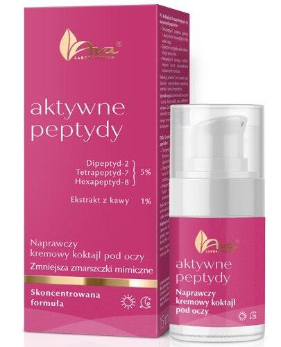 Ava Aktywne Peptydy Koktajl pod oczy kremowy naprawczy, 30 ml