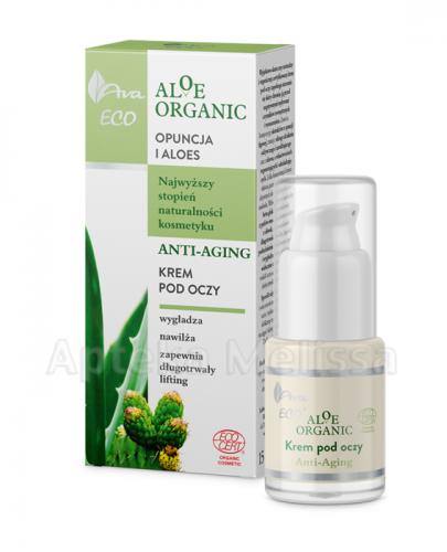 AVA ALOE ORGANIC ANTI-AGING Krem pod oczy - 15 ml