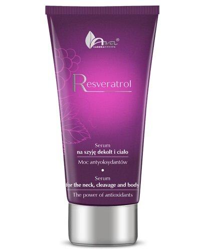 Ava Resveratrol Moc Antyoksydantów Serum na szyję, dekolt i ciało, 100 ml