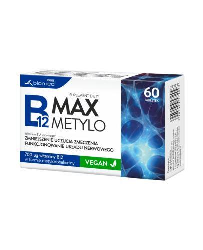 B12 Max Metylo, 60 kapsułek