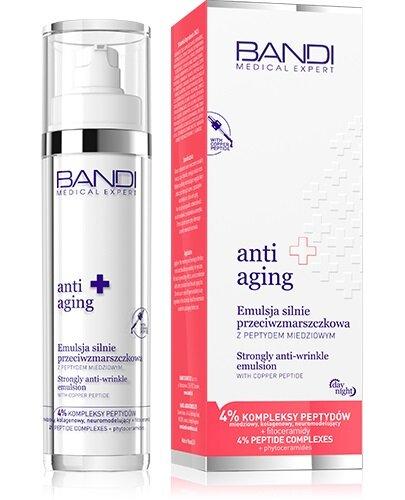 Bandi Cosmetics Emulsja silnie przeciwzmarszczkowa z peptydem miedziowym, 50 ml