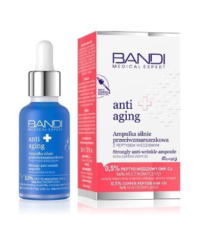 Bandi Cosmetics MEDICAL EXPERT ANTI-AGING Ampułka silnie przeciwzmarszczkowa z peptydem miedziowym, 30 ml