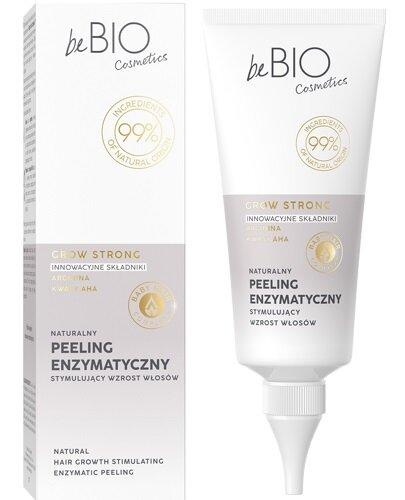 BeBio Baby Hair Complex Peeling enzymatyczny stymulujący wzrost włosów naturalny, 100 ml