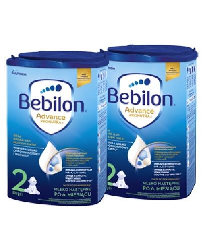 Bebilon 2 Advance Pronutra mleko następne po 6. miesiącu, 2 x 800 g