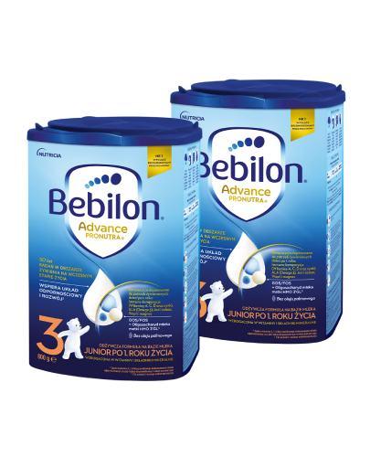 Bebilon 3 Advance Pronutra Junior, odżywcza formuła na bazie mleka po 1. roku życia, 2 x 800 g