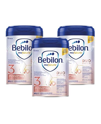 Bebilon PROfutura DUOBIOTIK 3, formuła na bazie mleka po 1. roku życia, 3 x 800 g