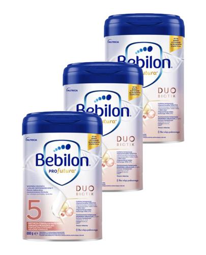 Bebilon Profutura Duobiotik 5, odżywcza formuła na bazie mleka Junior dla przedszkolaka, 3 x 800 g