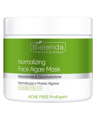 Bielenda Professional Acne Free ProExpert, Maska normalizująca algowa, 160 g