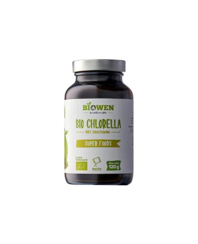 BIOWEB Bio Chlorella proszek, 120 g