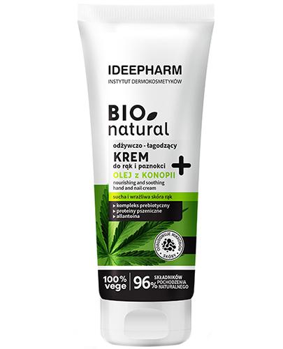  Bio Natural Krem odżywczo-łagodzący do rąk i paznokci, 100 ml, cena, opinie, stosowanie - Apteka internetowa Melissa  