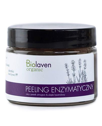 BIOLAVEN Peeling enzymatyczny Olej z Pestek Winogron & Olejek Lawendowy - 45 ml - cena, opinie, skład