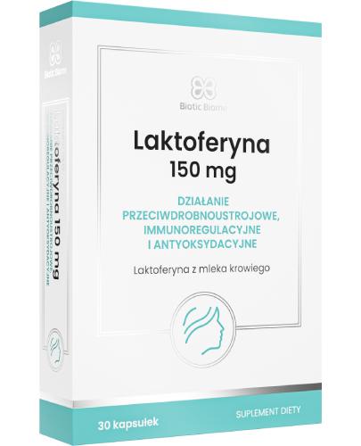 Biotic Biome Laktoferyna 150 mg, 30 kapsułek