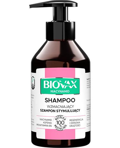 Biovax Niacynamid Wzmacniający Szampon stymulujący, 200 ml, cena, opinie, właściwości