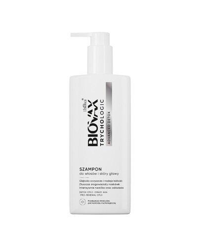 Biovax Trychologic Advanced Detox Szampon do włosów i skóry głowy, 200 ml