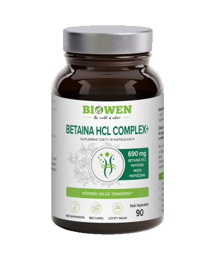 Biowen Betaina HCl Complex+ 90 kapsułek