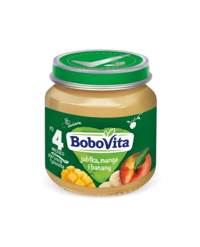 BOBOVITA Jabłka, mango, banany po 5 m-cu - 125 g - cena, opinie, właściwości