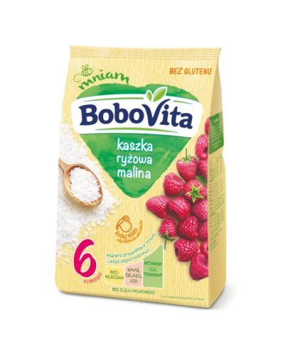 BOBOVITA Kaszka ryżowa o smaku malinowym po 6. miesiącu, 180 g