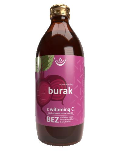 Oleofarm Burak z witaminą C pochodzenia naturalnego, 500 ml