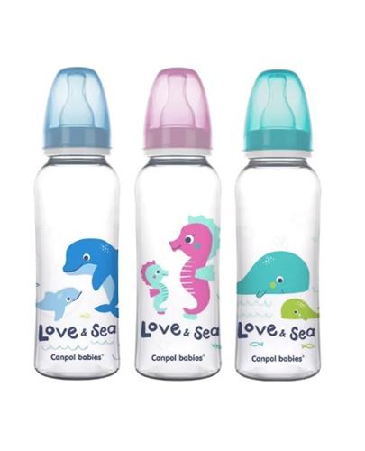 Canpol Babies Butelka Love&Sea wąska 59/400 - 250 ml - cena, opinie, właściwości