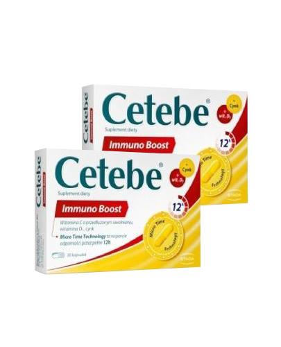 Cetebe Immuno Boost, 2 x 30 kapsułek