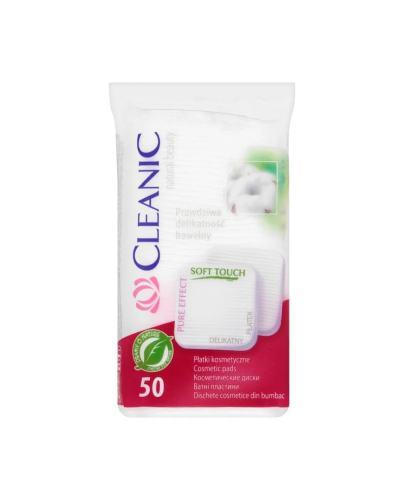 Cleanic Pure Effect Soft Touch płatki kosmetyczne, 50 sztuk