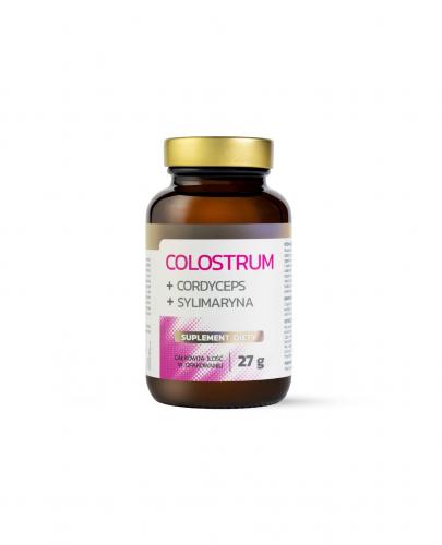 Colostrum Cordyceps + Sylimaryna, 60 kapsułek