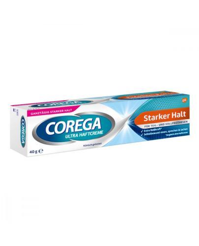 COREGA ULTRA HAFTCREME STARK HALT Klej do protez, 40 g