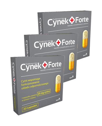 CYNEK+FORTE - 3 x 20 kaps. - ważny do 2025-01-31