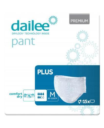 Dailee Pant Premium Plus majtki chłonne rozmiar M, 15 sztuk