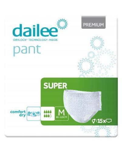 Dailee Pant Premium Super majtki chłonne rozmiar M, 15 sztuk