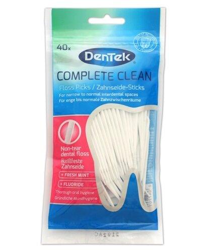 DenTek Complete Clean, wykałaczki z nicią dentystyczną, 40 sztuk