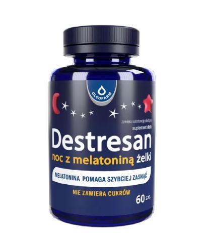 Destresan Noc Z Melatoniną żelki, 60 sztuk