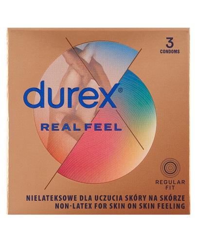 DUREX REAL FEEL Prezerwatywy nowej generacji nie-lateksowe - 3 szt.