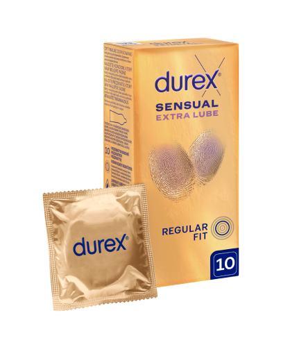 Durex Sensual Extra Lubricated, 10 sztuk