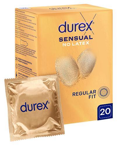 Durex Sensual No Latex, prezerwatywy 20 sztuk