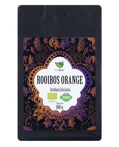 Ecoblik Herbata ROOIBOS ORANGE luz EKO, 100 g, cena, opinie, wskazania