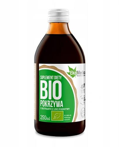 EkaMedica Bio Pokrzywa Sok z ekstraktu z liści pokrzywy - 250 ml - cena, opinie, właściwości