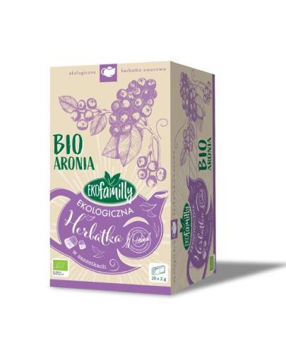 BiFix EkoFamily ARONIA Herbatka owocowa ekologiczna ekspresowa, 40 g