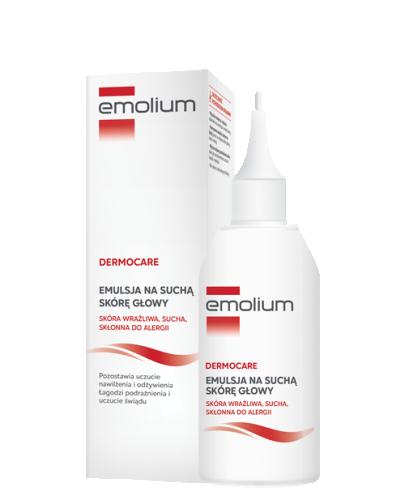 Emolium Dermocare, Emulsja na suchą skórę głowy, 100 ml