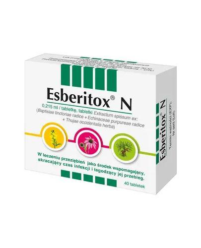 Esberitox N 0,215ml/tabletkę, 40 tabletek