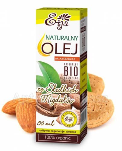 ETJA Naturalny olej BIO ze słodkich migdałów - 50 ml