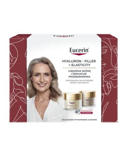 Eucerin Hyaluron-Filler + Elasticity Krem na dzień SPF 30, 50 ml + Krem na noc, 50 ml [ZESTAW]