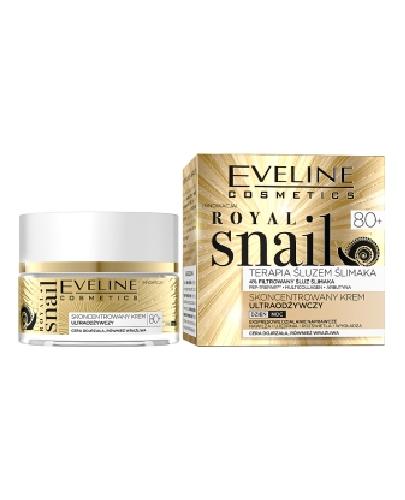 EVELINE COSMETICS Royal Snail Skoncentrowany krem ultraodżywczy, na dzień i na noc, 80+, 50 ml