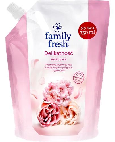 FAMILY FRESH Refill Mydło do rąk Delikatność, 750 ml