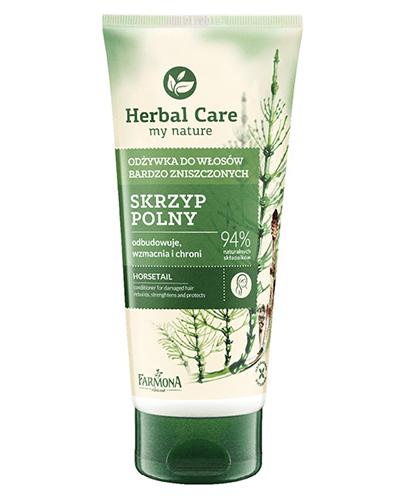 FARMONA HERBAL CARE Odżywka do włosów bardzo zniszczonych ze skrzypem polnym, 200 ml