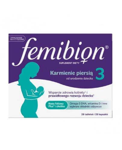 Femibion 3 Karmienie piersią, 28 tabletek + 28 kapsułek