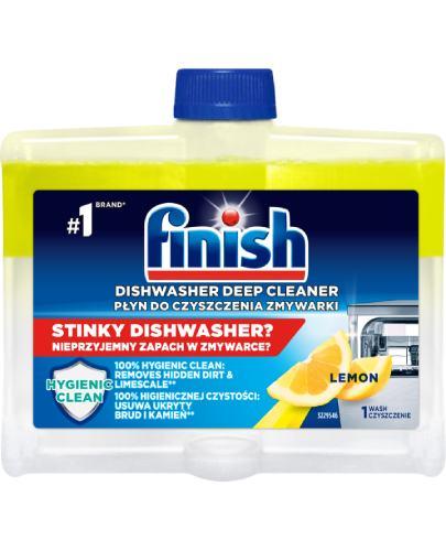 Finish Płyn do czyszczenia zmywarek cytrynowy, 250 ml