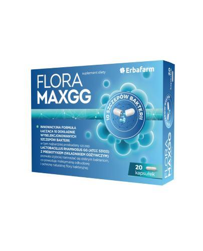 Flora MAXGG, 20 kapsułek