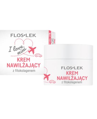 FLOSLEK Krem Nawilżający z fitokolagenem, 15 ml