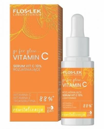 Floslek Laboratorium Go For Glow… Vitamin C Serum rozjaśniające VIT C 10%, 30 ml